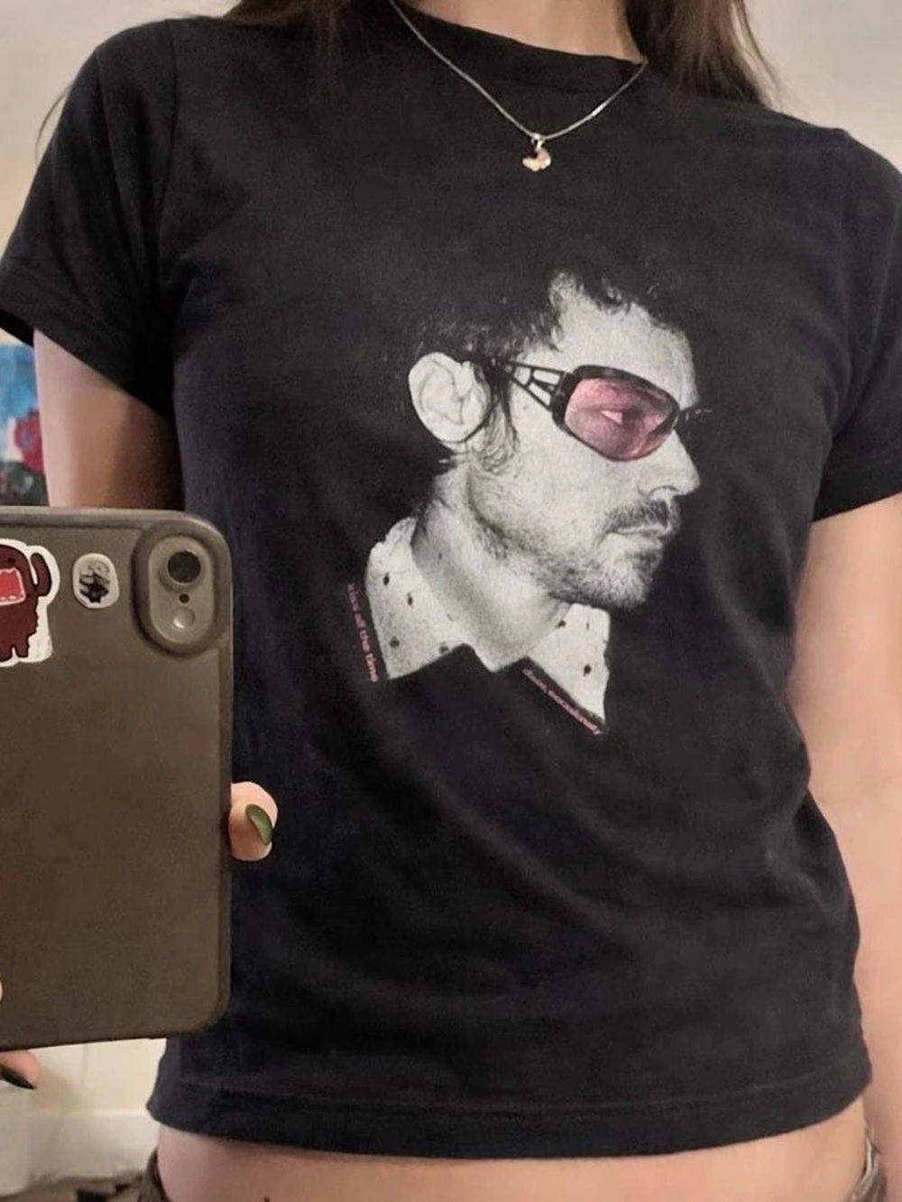 Harry Styles Kiss All The Time Singer Music Pink Sunglasses Baby Tee